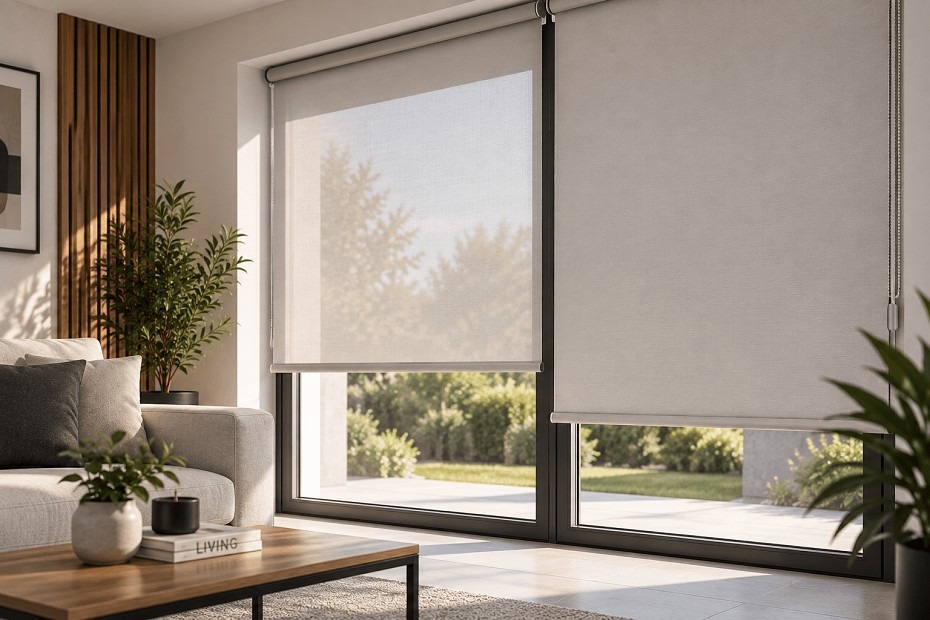Indoor textile shading systems